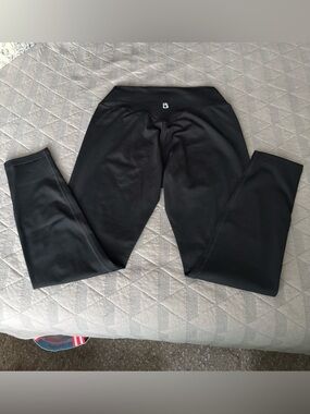 BuffBunny Black Colorado Fleece lined Leggings